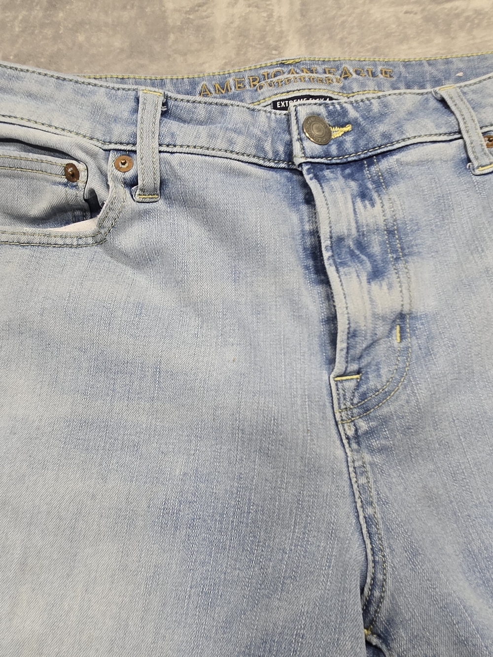American Eagle Outfitters Original Boot Jeans Mens 36x30 Blue Boot Denim Pants - Picture 8 of 15